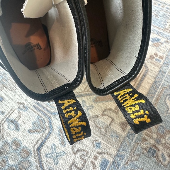 Dr Martens Leather Virginia Combat Boots Size 8 - Picture 7 of 7